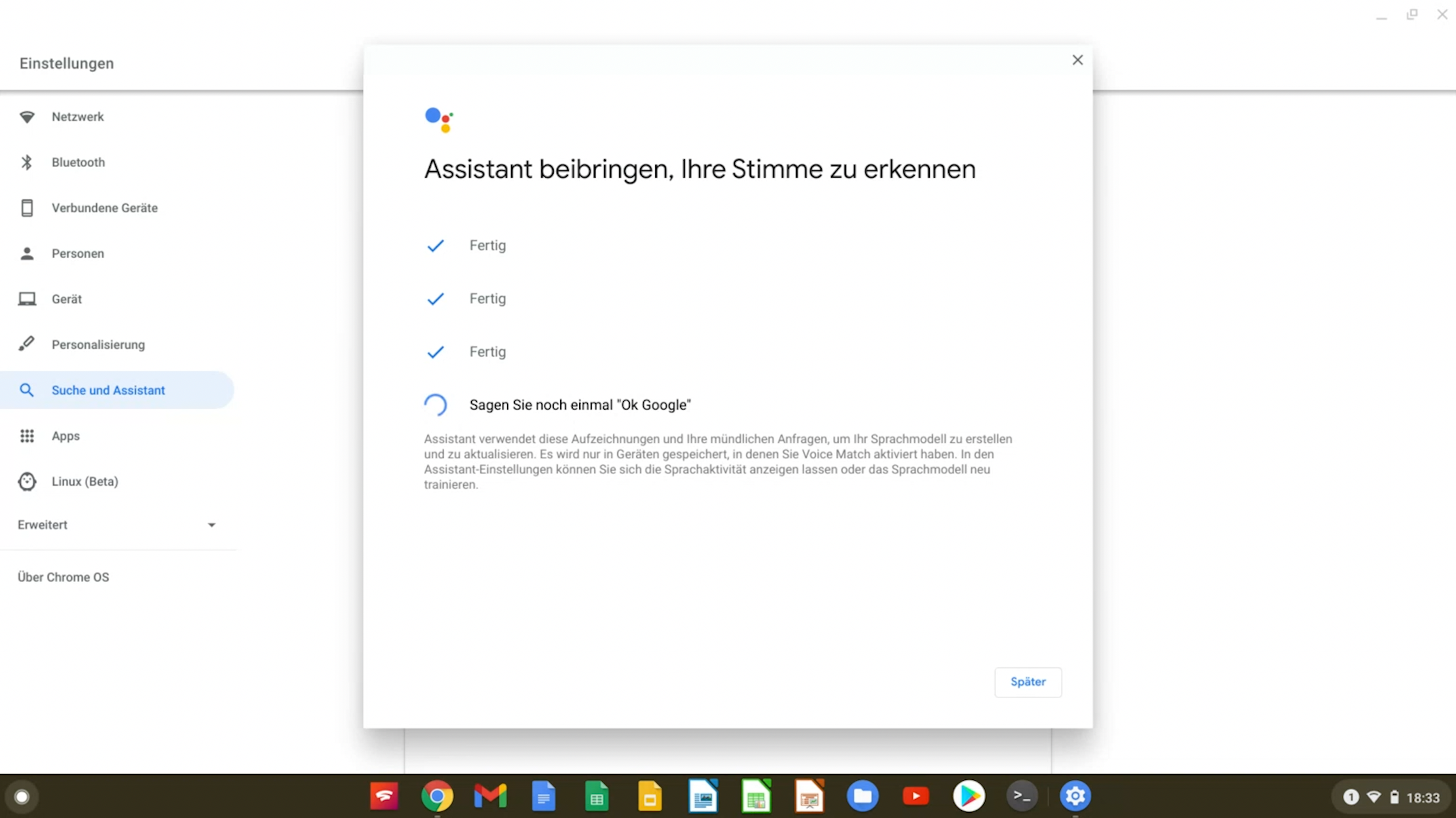 Google Assistant Chromebook