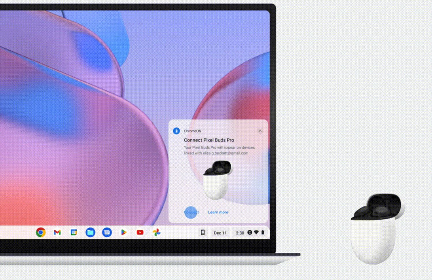 Fast Pair kommt auf Chromebooks: Google Chrome OS ermöglicht schnelle und einfache Verbindung von Bluetooth-Kopfhörern